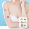 Douyin É a Primeira Escolha para Adesivos de Tatuagem Temporária Coloridos que São à Prova d'Água, Duradouros e Laváveis para o Ano Novo, Dia Nacional e o Festival Double Eleven