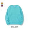 Sudadera de Algodón Puro con Cuello Triangular y Cuello Redondo Terry para Hombre Otoño Manga Larga Ropa de Trabajo Personalizada Camisa Cultural con Logo Impreso