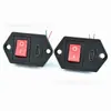 Soquete fêmea Tipo-C 2 em 1 com interruptor basculante, interruptor e soquete integrados para painéis embutidos em dispositivos de armazenamento de energia