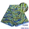 Tela de Estampado Wax Holandés de Doble Cara Estilo Transfronterizo de Comercio Exterior Tela Estampada Étnica Tela de Wax Irregular en Stock
