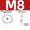 Venta Directa de Fábrica Arandela de Resorte Galvanizada Arandela Abierta de Resorte Arandela Elástica de Metal M2M3M4-M36