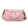Bolso de Hombro Impermeable de Nailon para Mujer 2026 Nuevo de Moda Gran Capacidad Multibolsillos Bolso Cruzado Casual para Viajes Diarios Color Sólido