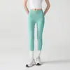Calça de Yoga Feminina Cintura Alta Levanta Bumbum Cintura de Gel Pêssego Tamanho Grande Justa Calça Fitness Calça Esportiva de Micropressão Leggings para Corrida
