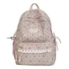 Tela de pana, mochila linda y femenina, estilo coreano, diseño fresco y simple, adecuada para estudiantes de secundaria y preparatoria, mochila ligera para niñas