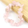 Cristal Natural Grava Colorida Irregular DIY Hecho a Mano Elástico Pulsera de Cuentas Cadena Simple para Mujer