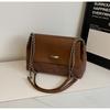 Bolsa de Grande Capacidade para Mulheres, Versátil Nova Bolsa Transversal com Corrente Retro 2025, Bolsa Tote Texturizada da Moda para o Dia a Dia
