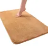 Precio Especial Remate Grueso Corto y Largo Felpa Alfombrilla Absorbente de Agua para Baño Sencilla Alfombrilla para Puerta de Baño Absorbente Secado Rápido