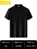Camisas tipo polo de algodón mercerizado puro de alta gama unisex para verano, moderno diseño de cuello de cuatro botones, personalizables para uniformes de equipo, disponibles en varios colores
