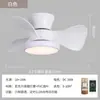 Luz de Ventilador Retro Americana Transfronteriza CC Frecuencia Variable Ultra Silenciosa Techo Dormitorio Comedor Diseño Europeo Luz de Ventilador de Techo