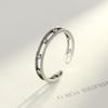 PAG & MAG Nuevo Anillo de Plata de Ley S925 Moda Japonesa y Coreana Personalidad Retro Plata Tailandesa Anillo Abierto Outlet de Fábrica