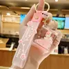 Chaveiro de garrafa flutuante de unicórnio fofo e criativo, pingente para mochila escolar de estudante, casal, celebrante da internet, decoração requintada para pendurar em garrafa flutuante