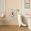 Placa arranhadora para gatos é resistente ao desgaste e não solta detritos, impede que os gatos arranhem paredes, é um acessório autoadesivo para gatos, adequado para todas as estações e protege o sofá
