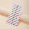 Amazon Transfronterizo Caliente Pulsera Tejida a Mano Europea y Americana con Cuentas de Cristal Ojo del Diablo Gota de Aceite Palma Pulsera de Amistad