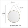 Espejo hexagonal nórdico de pared de vidrio dormitorio baño tocador de pared espejo de maquillaje de pared
