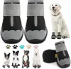 Zapatos impermeables para perros, Zapatos de protección para patas, Zapatos para exteriores anti-quemaduras para pavimento caliente, Nieve de invierno, Botas para perros de senderismo