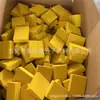 Esponja de ventosa a vácuo laranja feita de borracha natural, disponível em vários tamanhos, projetada para braços robóticos, com retorno rápido e espuma de alta densidade