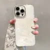 Funda para Teléfono Móvil Apple 17Promax Adecuada para Iphone16, 15, Lujo Ligero, Gama Alta, 14, Película Protectora de Lente de Cobertura Total, 13, Patrón de Concha