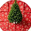 Nova saia de árvore de Natal para decoração de feriado transfronteiriça, decoração redonda para base de árvore, circunferência da saia da árvore, saia de árvore de Natal 120 cm