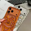 Funda Creativa de Payaso Elegante con Recortes Galvanizados y Disipación de Calor para Teléfono Móvil Adecuada para Iphone1716Promax Carcasa Blanda TPU