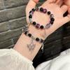 Nuevo Estilo Pulsera de Cuentas Lazo Periférico Nicho Avanzado Diseño de Pulsera Cuentas Dulce Pulsera de Novia Estilo Ins