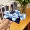 Tienda de fábrica nuevos accesorios para el cabello de niños al por mayor lazo orejas lindas clip tridimensional pinza para el cabello de niños clip lateral