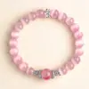 Pulsera Nueva de Piedra Lunar Azul Natural 2025, Pulsera de Aguamarina, Diseño Original de Cristal de Piedra Lunar, Regalo para Novia