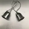 Lámpara de cerámica impermeable para exteriores, venta al por mayor, casquillo de baquelita ignífugo de 10 cm, 25 cm y 50 cm, casquillo de rosca E27.