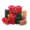 Fabricante de resortes rojo SWM TM8 10 12 alta temperatura precisión estándar japonés alambre plano compresión rectangular molde Resorte