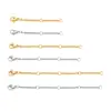 Corrente de Extensão de Aço Inoxidável Corrente Cruzada Conjunto de Fecho Lagosta Corrente de Cauda Pulseira DIY Colar Corrente Estendida Ajustável Acessórios