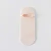 Meias Finas de Seda Femininas para Verão, Frescas e Respiráveis, Antiderrapantes, Meias Invisíveis de Cano Baixo, Meias Femininas Curtas Antibacterianas