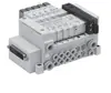 Válvula solenoide de 3 vías SMC válvula de asiento de acción directa 21/22/23 VXA2122-01N