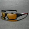 Gafas de Sol Polarizadas Populares para Deportes al Aire Libre 8502 Visión Nocturna Amarilla para Hombres y Mujeres Gafas de Sol para Ciclismo