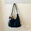 Bolso Peludo de Gamuza Vintage Relajado para Mujer 2026 Nuevo Casual Gran Capacidad para Viaje Diario Bolso de Hombro Único Mochila