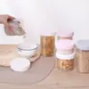 Latas Selladas para el Hogar, Cajas de Almacenamiento de Granos, Latas de Plástico de Grado Alimenticio para Leche en Polvo, Latas de Almacenamiento de Cocina Grandes, Medianas y Pequeñas