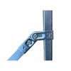 Conector de Tubo Redondo Hebilla Fija Abrazadera de Tubo de 1 pulgada Junta de Tubo de Hierro Galvanizado Accesorios Conectores de Tubo de Acero Sin Soldadura