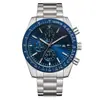 Reloj Multifuncional para Hombre Orsga, Elegante Cronógrafo con Calendario de Tres Ojos y Seis Manecillas, Reloj de Pulsera de Cuarzo Transfronterizo Transmitido en Vivo por el Fabricante
