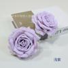 Flor Artificial Flor Rosa Enrolada 12cm Rosa Segura Decoração de Parede de Fundo para Casamento Arranjo de Flores de Arco Caixa de Presente com Flores