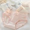 Ropa interior de algodón para niña de clase A, combinación de ropa interior de algodón, entrepierna antibacteriana, transpirable, cintura y cadera, calzoncillos para estudiantes