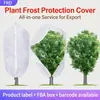 Fabricante de Cobertura de Proteção contra Frio: Capa de Tecido Não Tecido para Mudas para Proteger Contra Vento e Frio no Inverno, Cobertura de Isolamento para Árvores Frutíferas, Flores e Plantas Verdes para Prevenir Geada