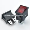 Kcd1-104 Tampa Vermelha com Luz 4 Pinos 2 Velocidades Interruptor Alavanca Tomada Acessórios Atomizador Interruptor Médico