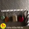 Colgador de Ganchos de Acero Inoxidable 304, Gancho para Abrigos y Sombreros, Gancho para Baño Cocina, Montaje en Pared de Hotel, Almacenamiento sin Taladro, Colgador para Parte Trasera de Puerta