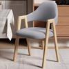 Silla Moderna Simple Multicolor Respaldo de Hierro Forjado Cafetería Restaurante Línea A Taburete Casual Hogar Silla de Barra Curva