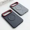 Funda adecuada para el teléfono Huawei Pura X View, funda protectora magnética anti-caídas de cuero liso en relieve puraxview