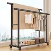Novo Cabideiro e Chapéu de Chão Vertical Cabide de Roupas de Chão Guarda-Roupa Móvel para Quarto Cabide para Pendurar Roupas Varal de Secagem Cabide de Secagem para Varanda