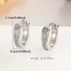 Brincos de cruz com zircônia explosão europeia e americana para meninos estilo hip-hop temperamento estilo ins moda nicho brincos brincos atacado