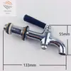 Grifo para Dispensador de Agua de 3/4 de Pulgada, 1/2 Pulgada Calentador de Agua Tanque de Agua Caliente Boquilla de Agua Resistente a Altas Temperaturas, Grifo Universal