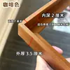 Marco de Madera Maciza en Forma de L Marco Exterior para Pintura al Óleo con Ranura para Pintura al Óleo Enmarcada Colgante de Pared Marco para Pintura al Óleo con Múltiples Ranuras Profundidad de 2 a 5 cm