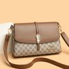 Bolsa Grande de PU Feminina 2024 Nova Bolsa de Ombro Feminina Versátil Moda Bolsa para Mãe Tendência Bolsa Transversal Tote
