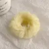 Nuevas Diademas de Otoño e Invierno para Mujer, Scrunchies de Peluche Lindos, Gomas para el Cabello, Accesorios para el Cabello Teddy Jk, Tocados Estilo Coreano, Cuerdas para el Cabello al por Mayor