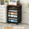 Estante de Almacenamiento de Escritorio Organizador de Archivos de Datos Multicapa Gran Capacidad Estante de Almacenamiento de Archivos Extraíble Oficina